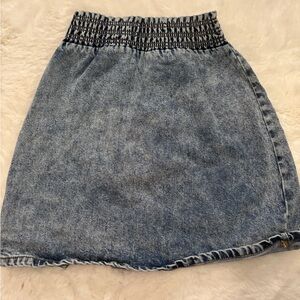 urban outfitters denim skirt